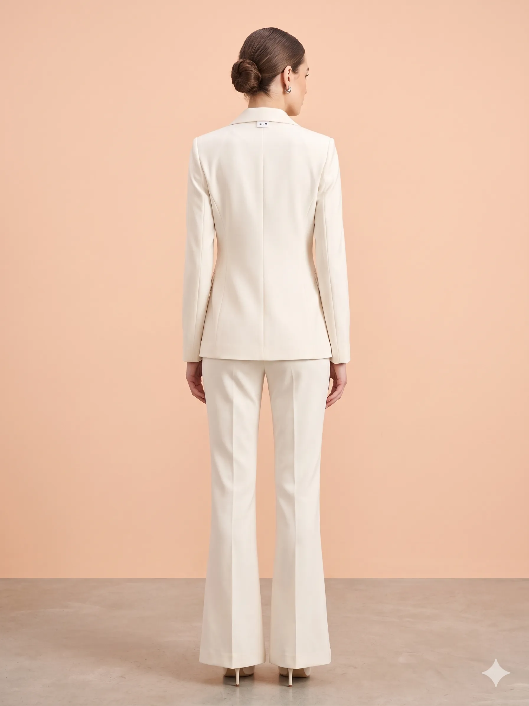 Single Brested Two Piece Blazer Set