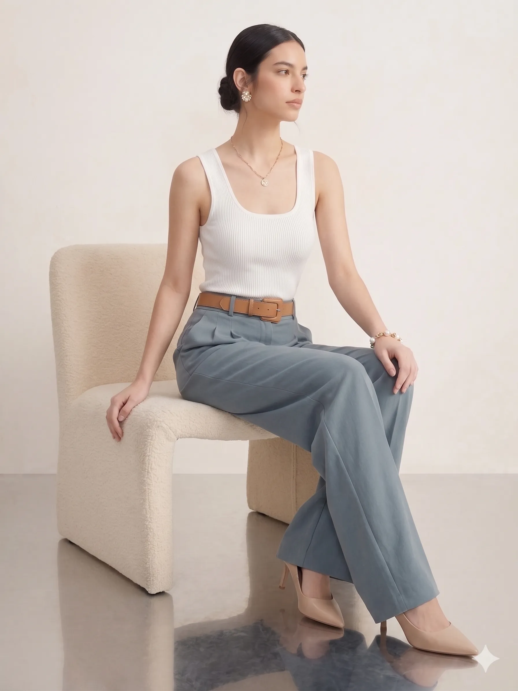 Staight Look Formal Pants
