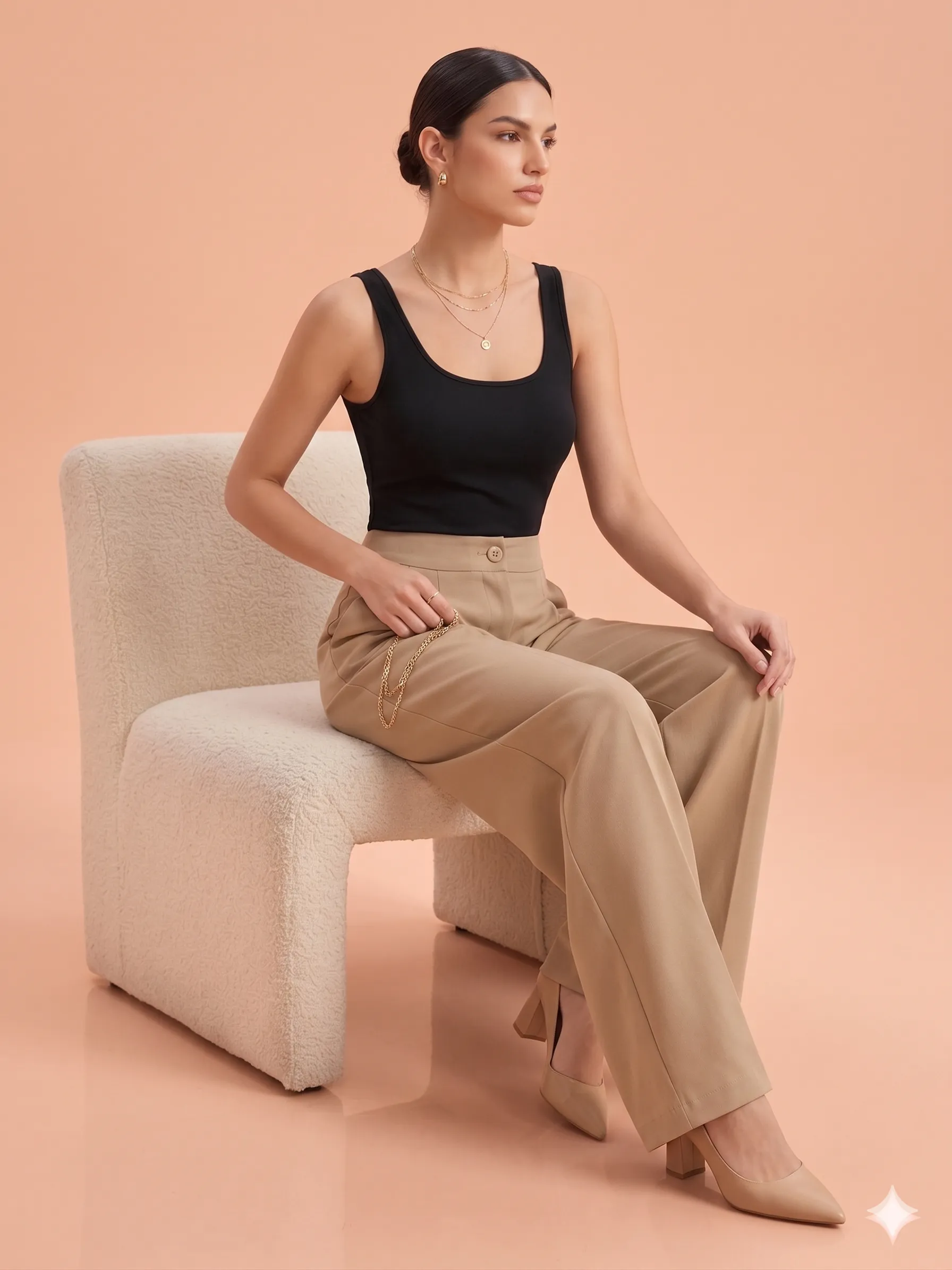 Staight Look Formal Pants