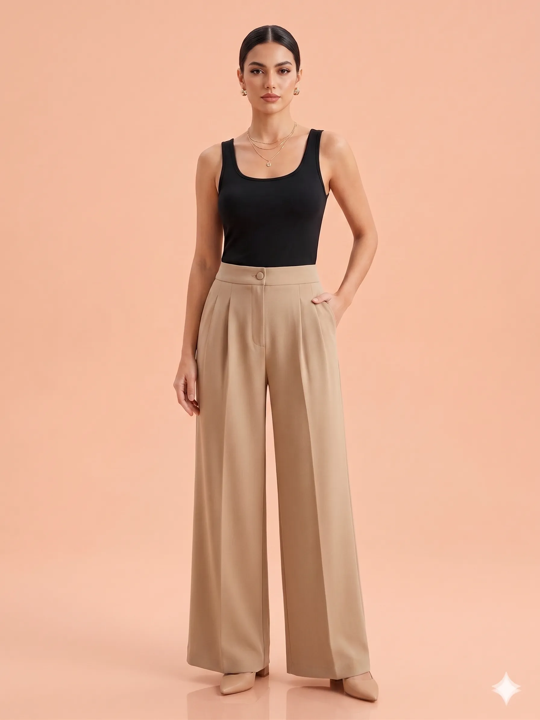 Staight Look Formal Pants
