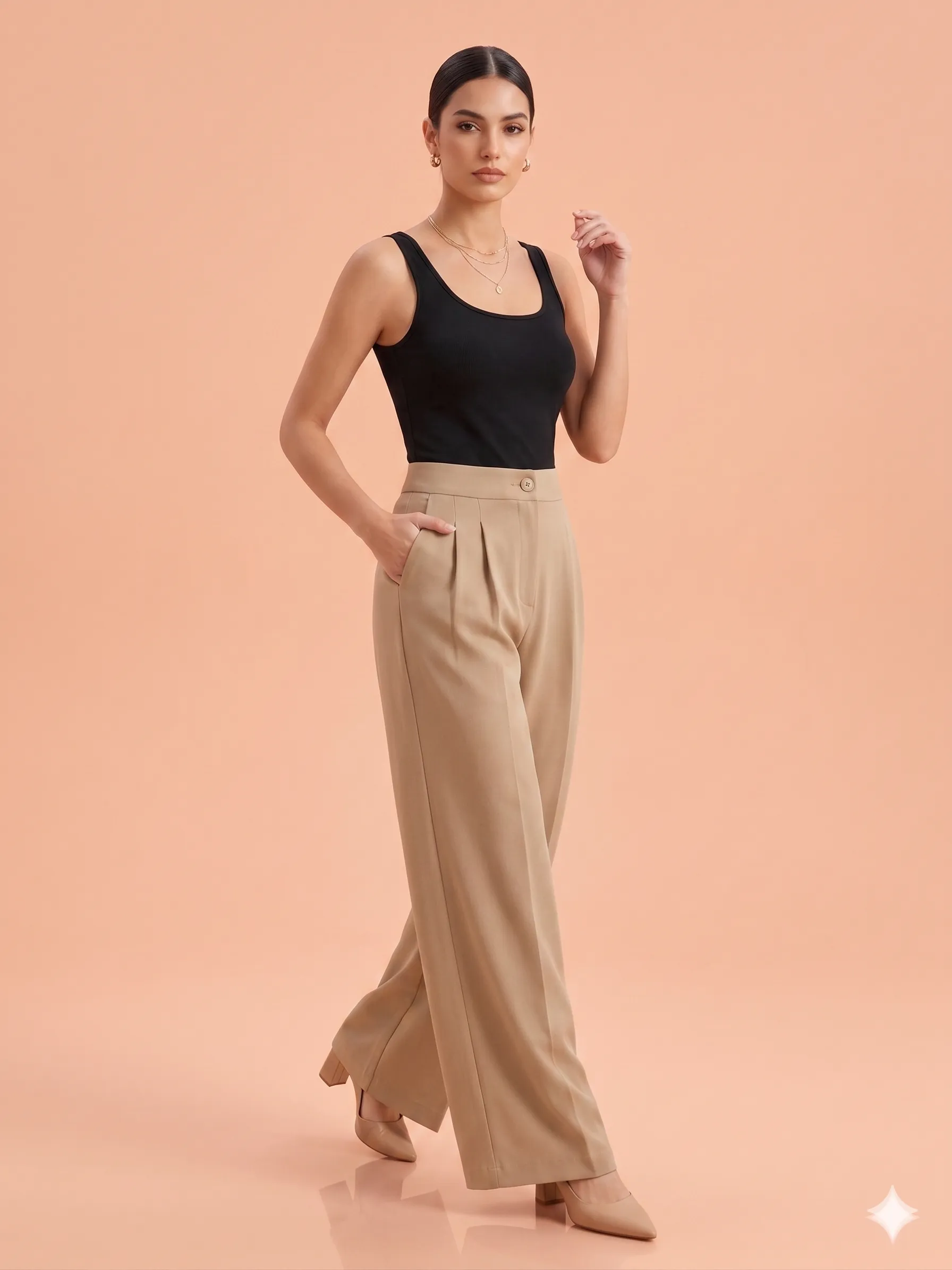 Staight Look Formal Pants