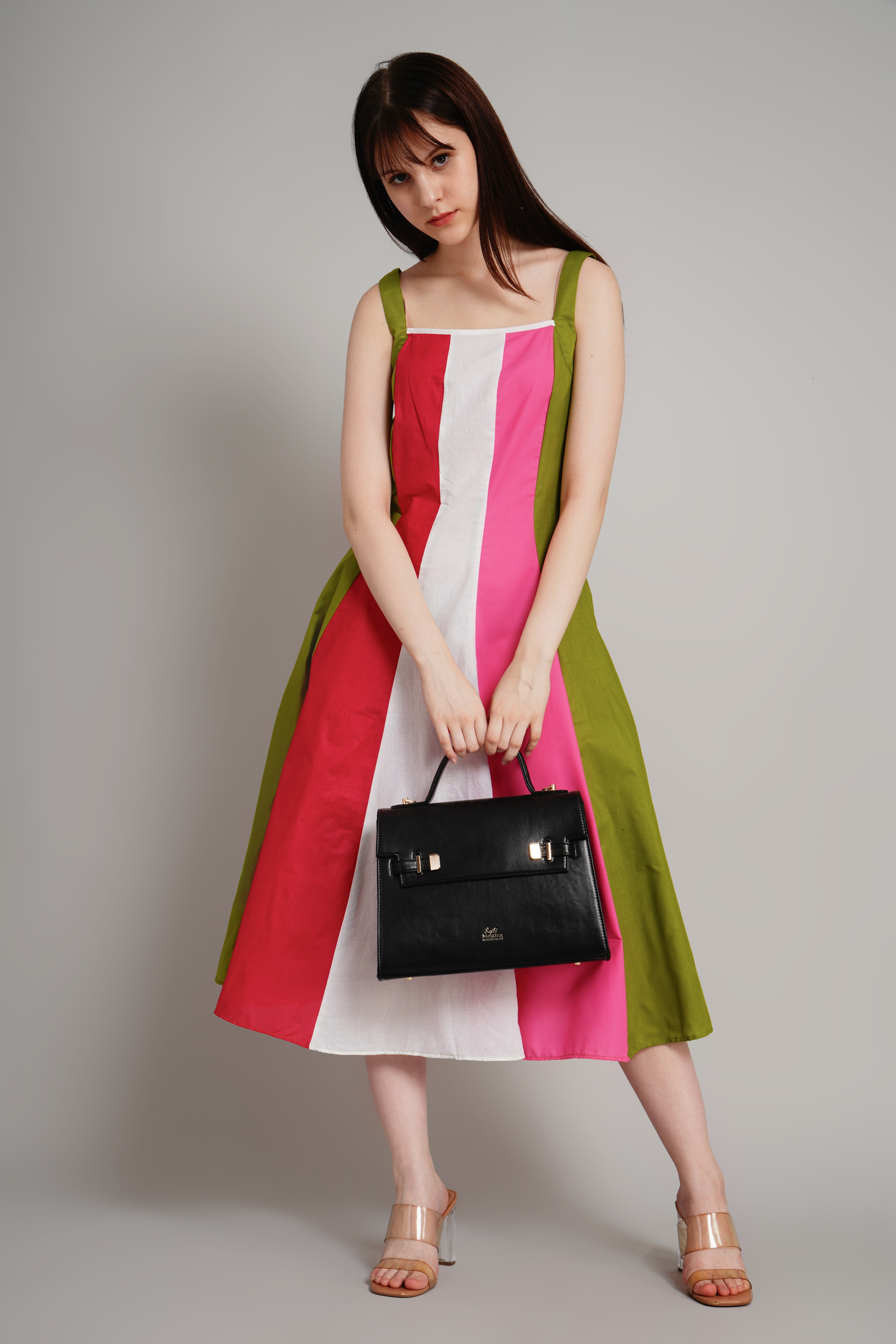 Multi colour one piece dress